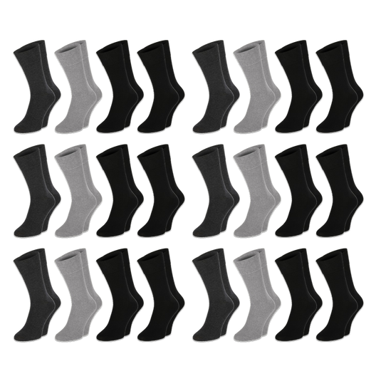 12 and 24 pack of Diabetic socks by Dr.Füss in 4 colors