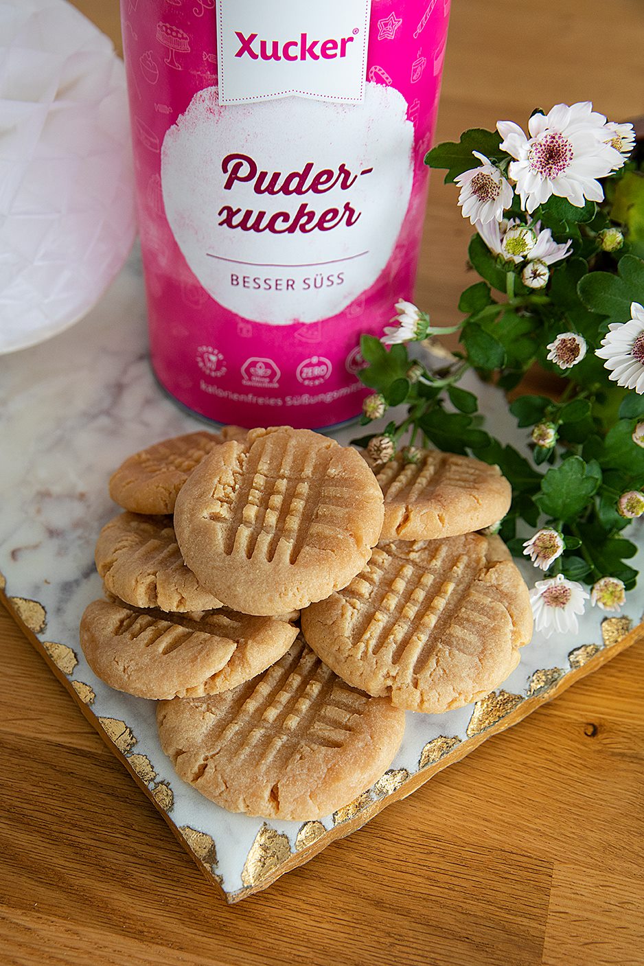 Peanut butter cookies – with 3 ingredients