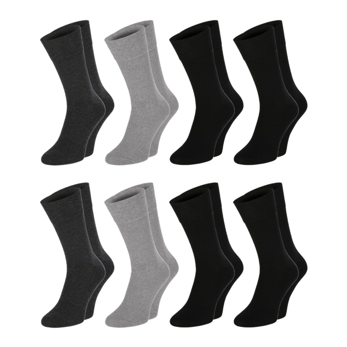 8-pack of Diabetic socks by Dr.Füss 4 colors