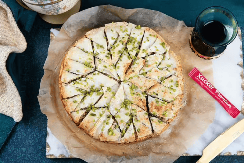 Baklava without added sugar
