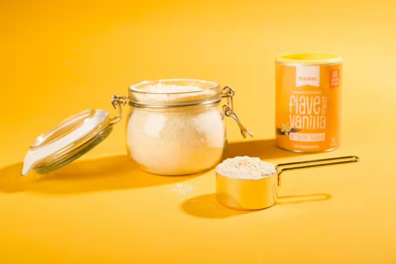 Vegan protein powder with Flave Powder