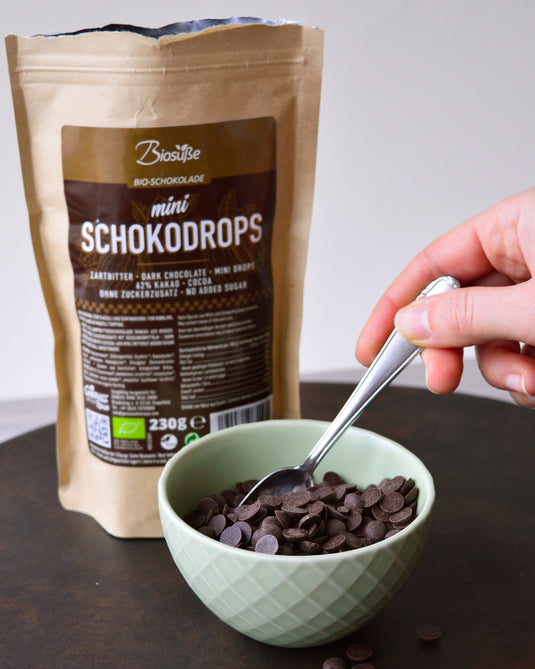 Biosüße Organic Mini Dark Chocolate Drops