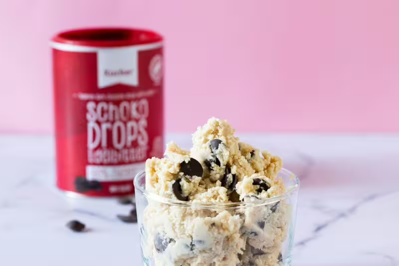High protein cottage cheese cookie dough