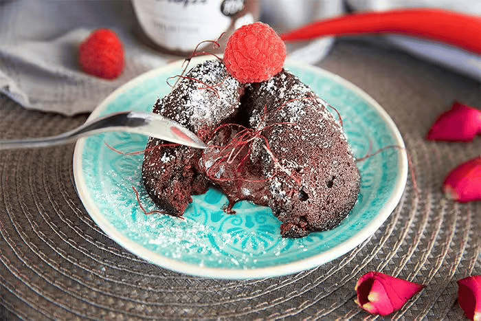 Lava Cake – with chili
