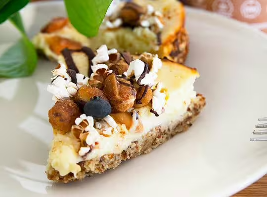Cheesecake with limes