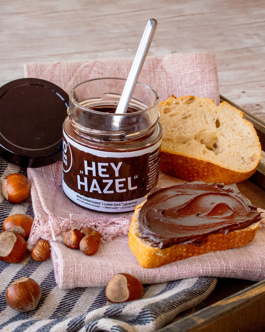 No Sugar Sugar Hazelnut spread ‘Hey Hazel’