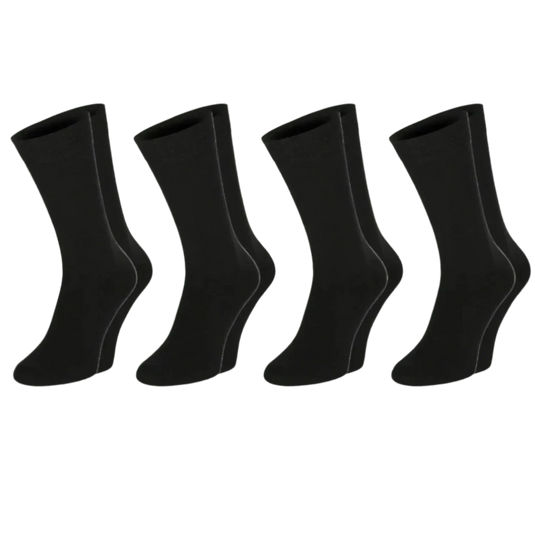 Diabetic socks by Dr.Füss 4 pairs (Black)