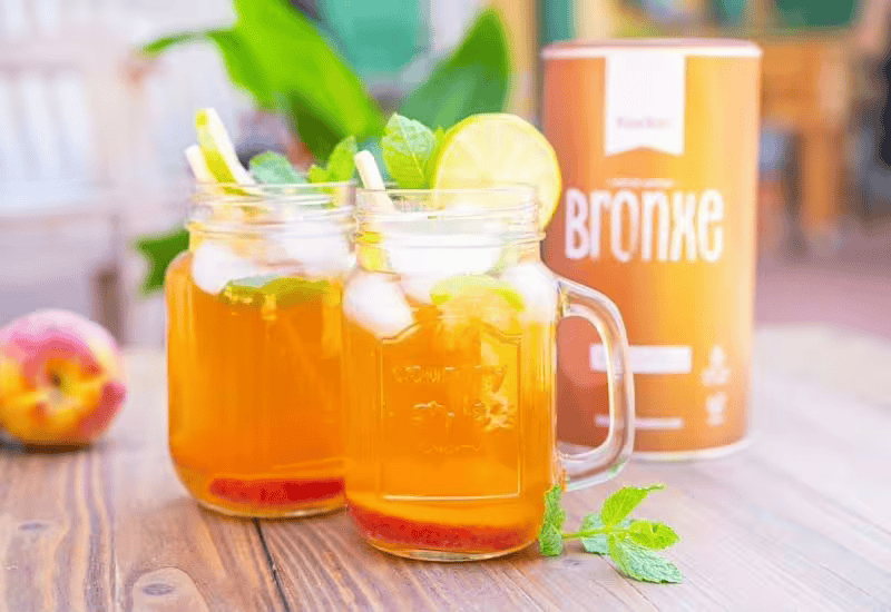 Peach iced tea without sugar