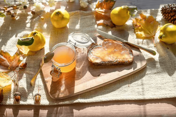 Quince jelly with Gelierxucker