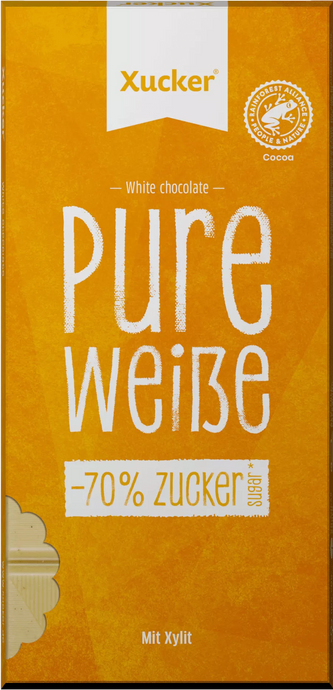 White xylitol chocolate (with 35% cocoa)