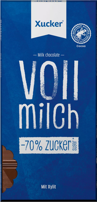 Xylitol milk chocolate(38% cocoa content)