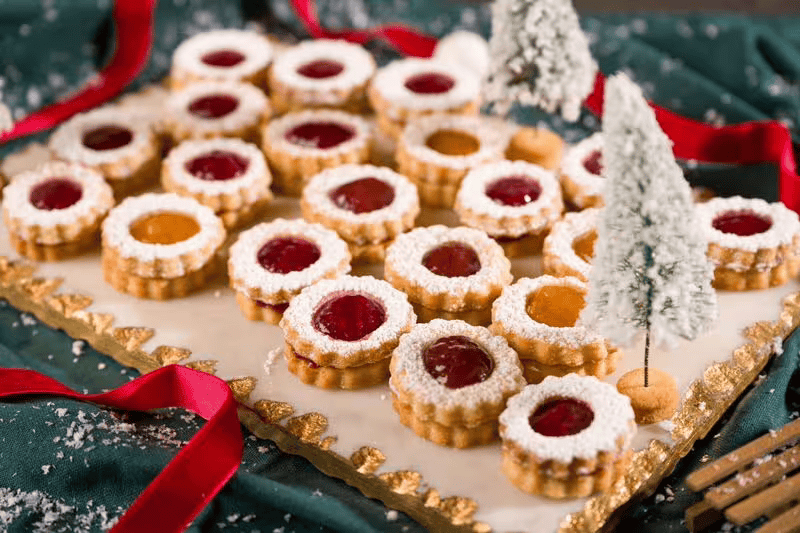 Spitzbuben with 95% less sugar
