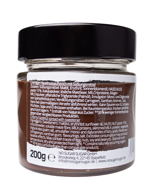 No Sugar Sugar Hazelnut spread ‘Hey Hazel’