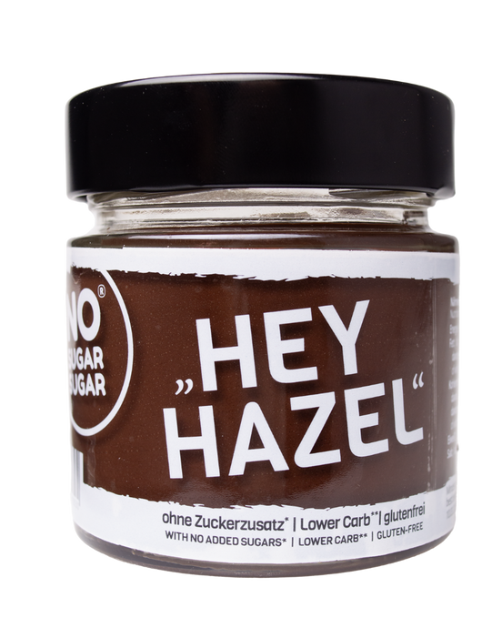 No Sugar Sugar Hazelnut spread ‘Hey Hazel’
