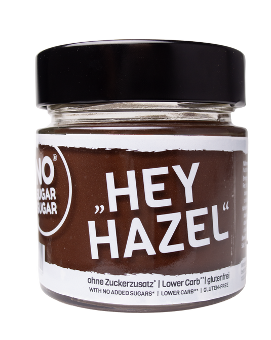 No Sugar Sugar Hazelnut spread ‘Hey Hazel’