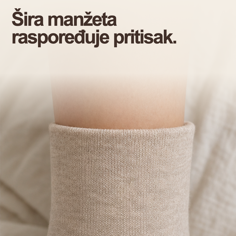 Load image into Gallery viewer, Šira mekana manšeta bež Dr. Füss čarapa raspoređuje pritisak

