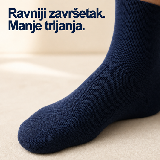 Ravni završetak Dr. Füss čarape kod prstiju