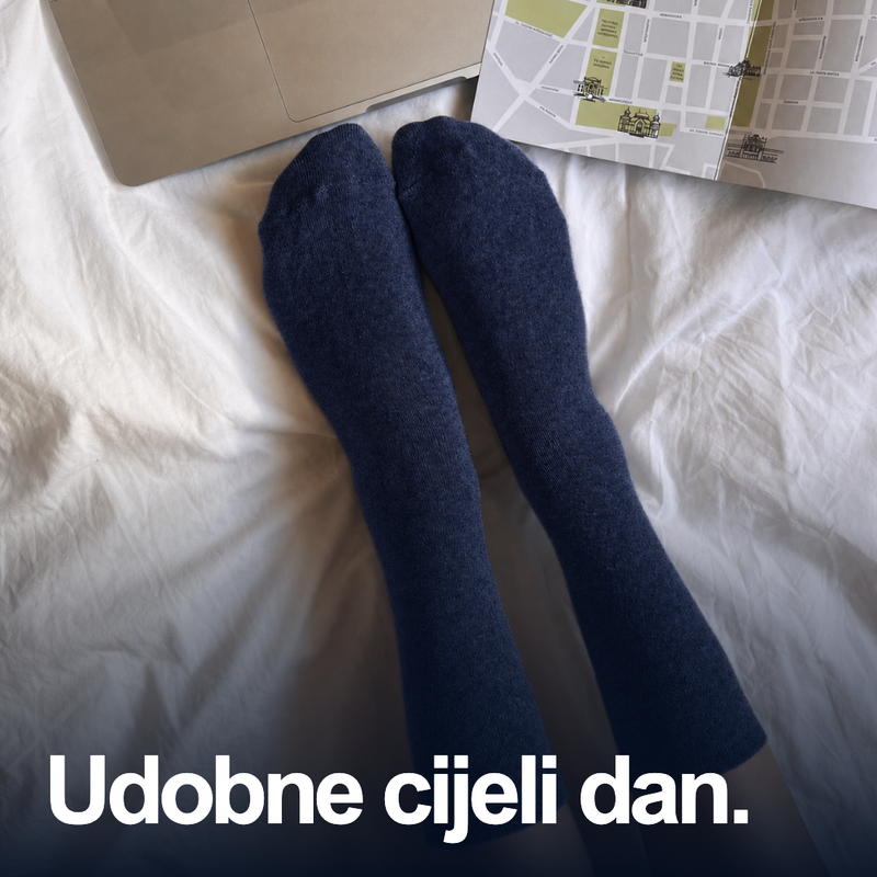 Učitajte sliku u galerijski prikaz, Plave Dr. Füss čarape udobne cijeli dan
