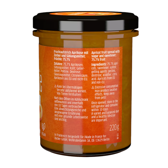 Xucker Fruit Spread Apricot