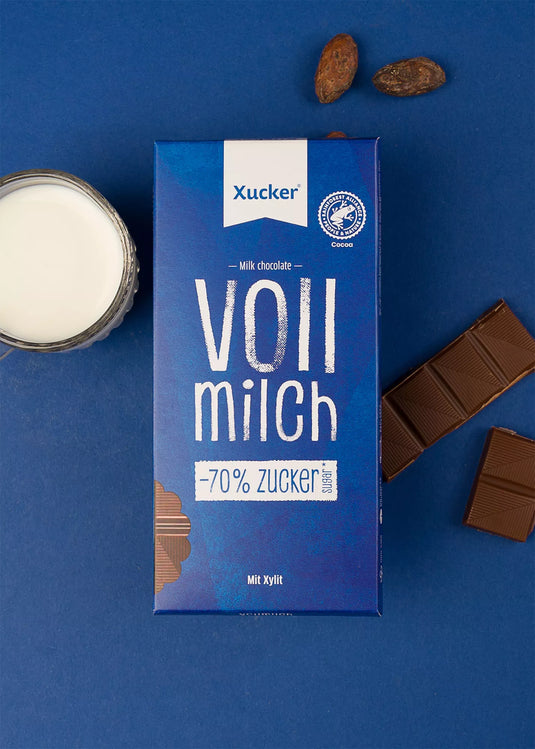 Xylitol milk chocolate(38% cocoa content)