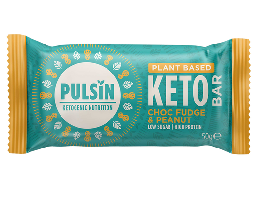 Pulsin Choc Fudge Peanut Keto Bar