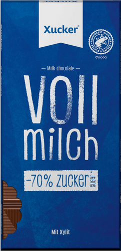 Xucker Milk chocolate with Xylitol